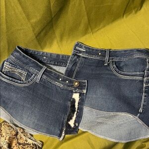 Upcycled Jean Denim Stylish Corset Belt